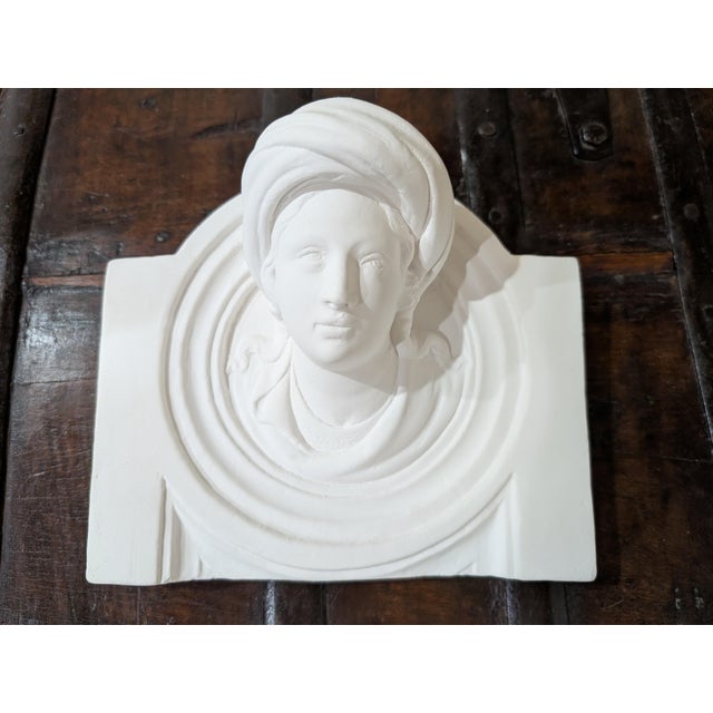 Plaster Cast Head of a Prophet From Ghiberti's Gates of Paradise For Sale In Detroit - Image 6 of 9