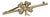 The Shamrock: Antique Shamrock Pin with Seed Pearls For Sale