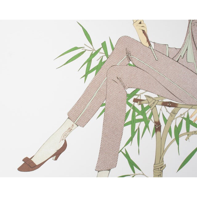 1960s 1969 “Les Papillons” Limited Edition Lithograph by Philippe Noyer For Sale - Image 5 of 9