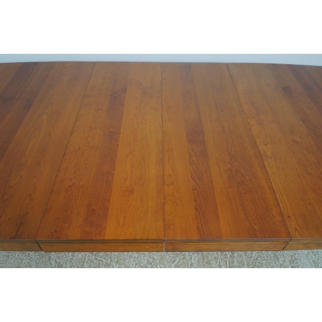 Stickley Cherry Metropolitan Collection Dining Table For Sale - Image 15 of 18