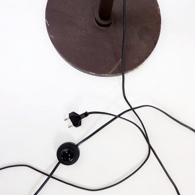 Mid 20th Century Mid-Century Height-Adjustable Floor Lamp in the style of Bergboms, 1960s For Sale - Image 5 of 14