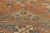 Late 20th Century Vintage Orange Turkish Oushak Rug - 04'00 X 05'08 For Sale - Image 5 of 9
