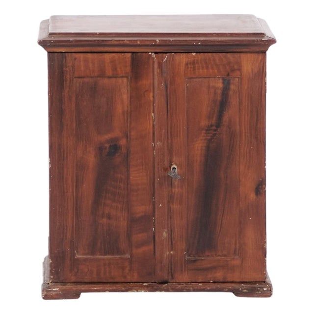 Antique Miniature/Model Furniture in Oak with Hand-Forged Fittings, 1840s For Sale