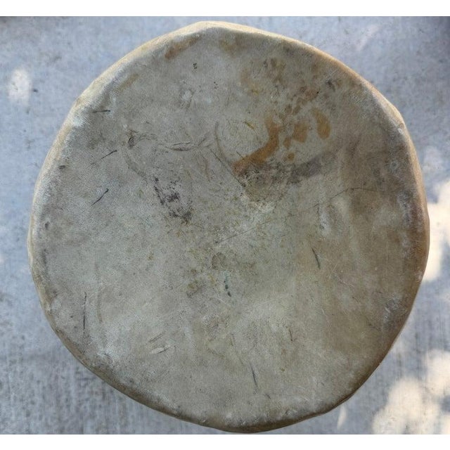 1950s Monumental Indian Drum in Great Condition For Sale - Image 4 of 4