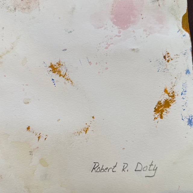 Robert R. Doty Original Art Mixed Media For Sale - Image 4 of 4