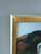 Mid-Century Modern 'Seaside Bench' Mini Abstract Figurative Landscape Oil Painting by Swedish Artist Eric Elfvén (1921–2008), Framed For Sale - Image 6 of 10