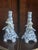 Traditional Vintage German Meisen Style Porcelain Figural 2 Parts Candleholders For Sale - Image 3 of 11