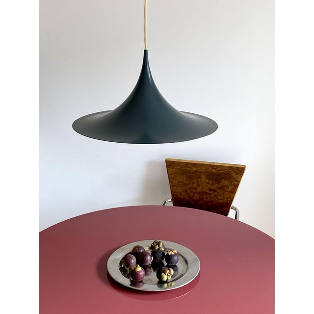 Model 4372 Trumpet Pendant Lamp from Lyskær Lighting, 1970s For Sale - Image 6 of 9