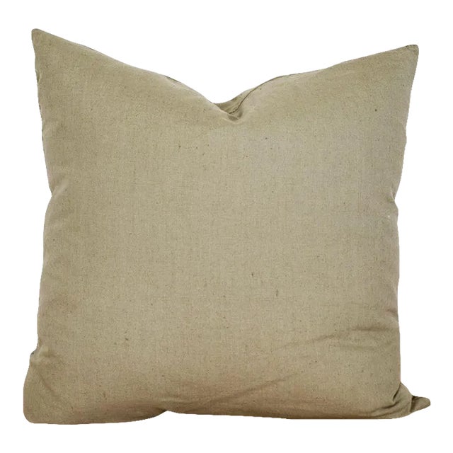 Sage Green Linen Pillow Chairish