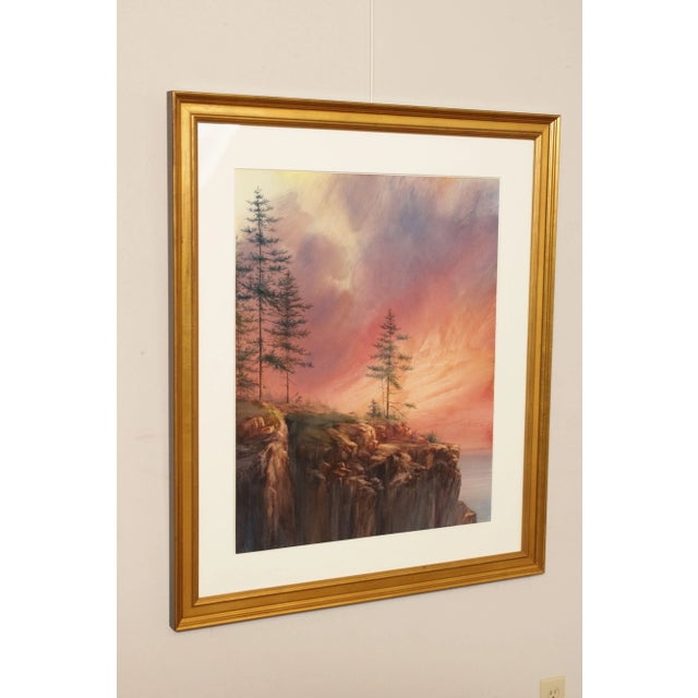 Contemporary Michael H. Lewis 'Song without Words' Landscape Original Painting For Sale - Image 3 of 13