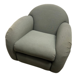 Vintage Upholstered Swivel Chair by Interior Craft