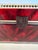 Red One of a Kind Artist Painted Decorative Red Faux Tortoise Box For Sale - Image 8 of 15