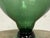 Green Italian Hand Blown Green Vessel With Stopper For Sale - Image 8 of 12