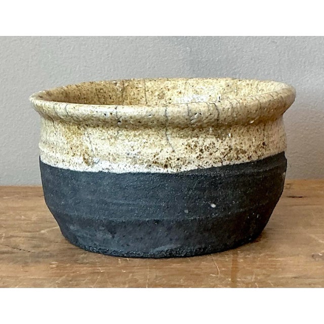 Vintage Boho Studio Pottery Bowl For Sale - Image 4 of 7
