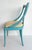 Turquoise Paco Capdell for Sillerias Alacuas Spanish Lacquered Chairs, 1990s, Set of 4 For Sale - Image 8 of 16