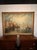 The product is a large Italian Venetian scene oil painting on canvas, depicting a vivid and detailed scene of Venice,...