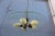 Metal Italian Crystal & Brass Ceiling Lamp, 1950s For Sale - Image 7 of 10