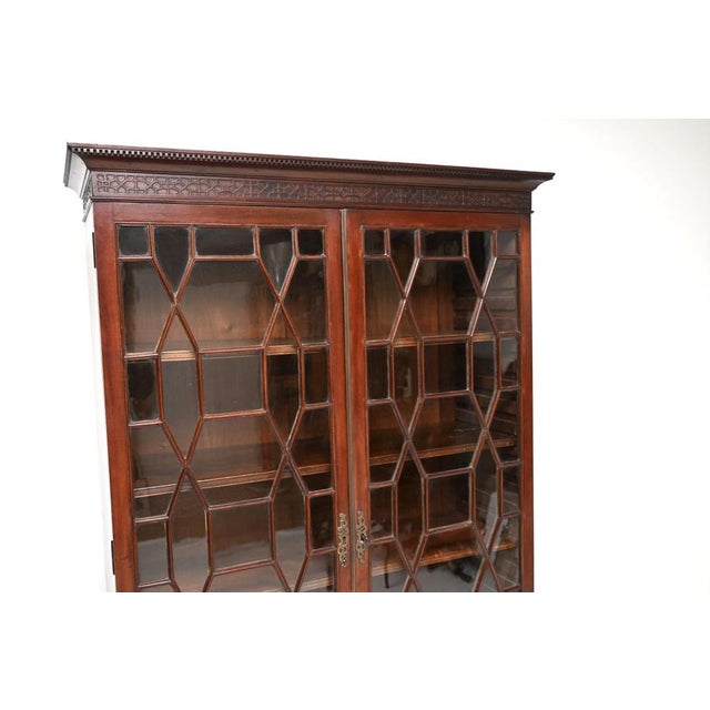 Antique Georgian Bookcase, 1800s For Sale - Image 9 of 12