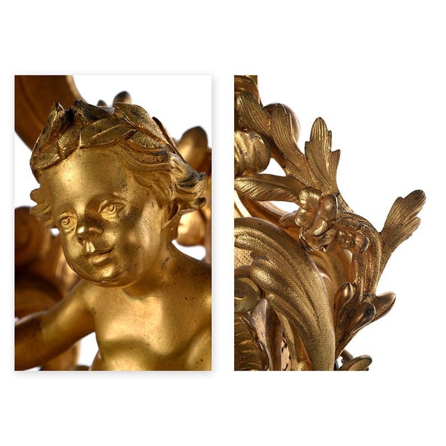 Louis XV Style Clock For Sale - Image 12 of 13