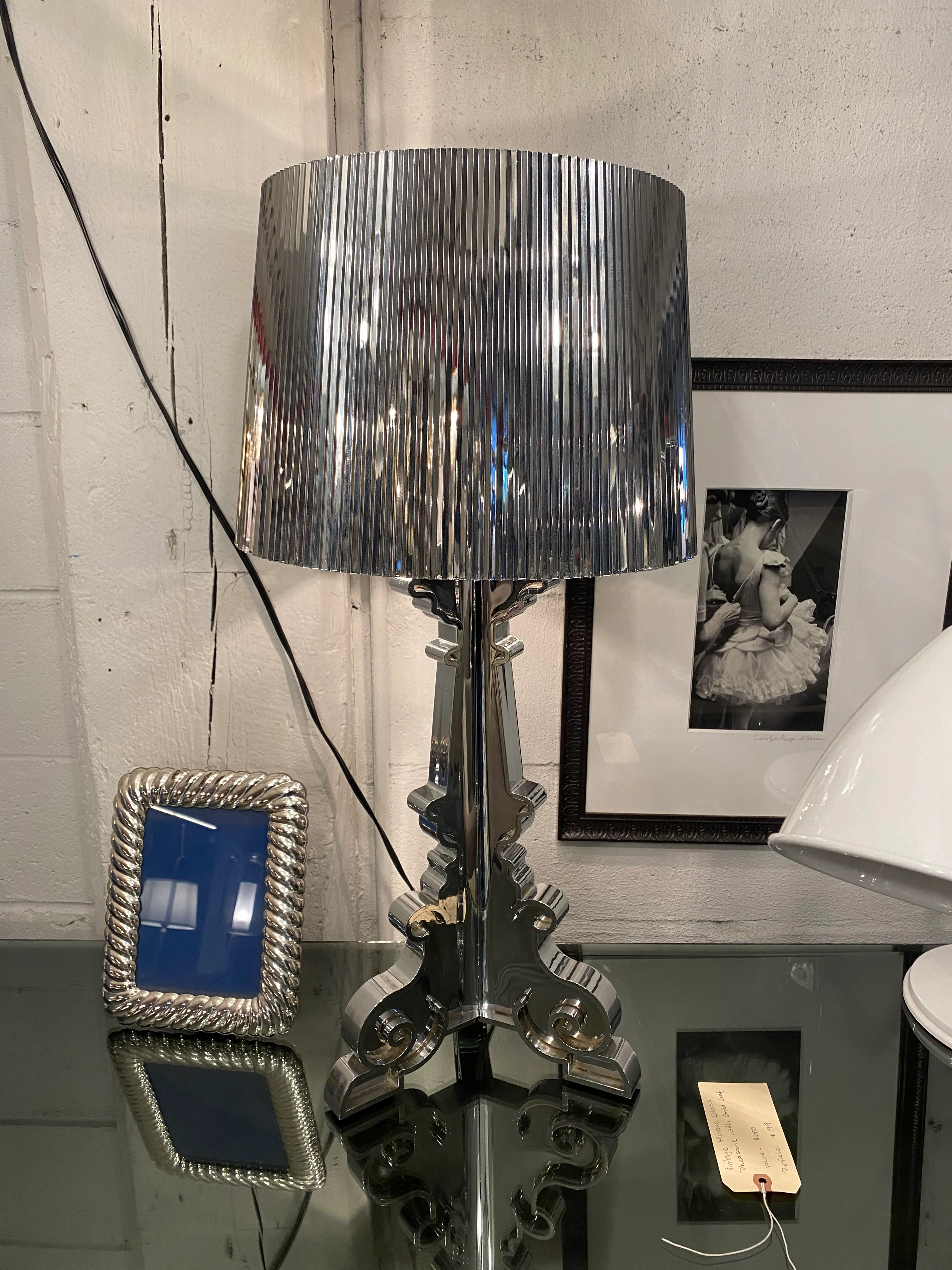 Vintage Kartell Bourgie Table Lamp by Ferruccio Laviani | Chairish