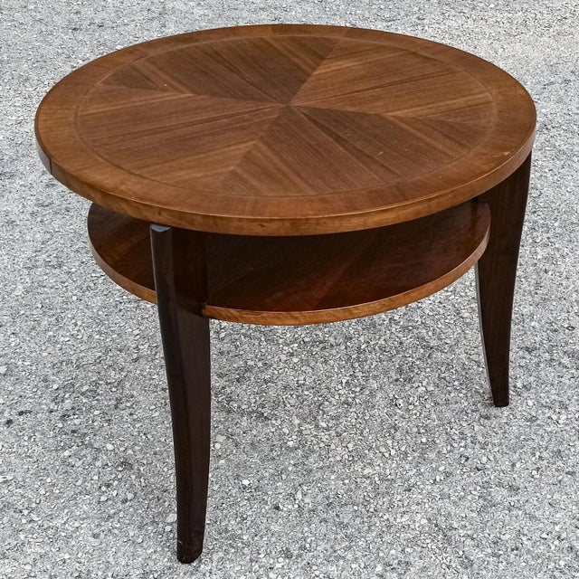 Saber Foot Coffee Table with 2 Shelves For Sale - Image 9 of 9