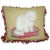 19th Century Needlepoint Cat Pillow For Sale - Image 9 of 9