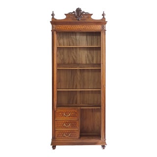 Louis XVI Style Mahogany Mirror Cabinet, 1890 For Sale