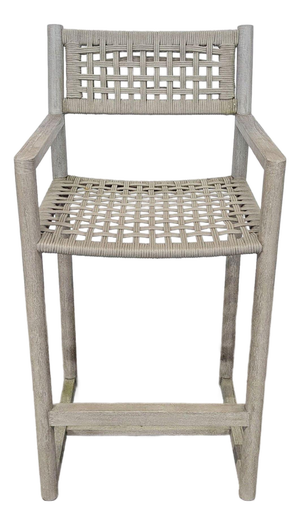 Restoration Hardware Bondi Teak Counter Stool