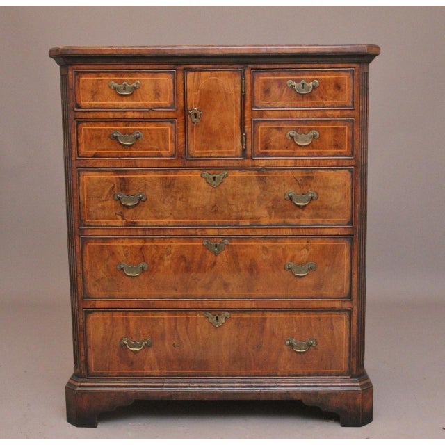 Antique Early 18th Century George II Norfolk Chest For Sale - Image 13 of 13