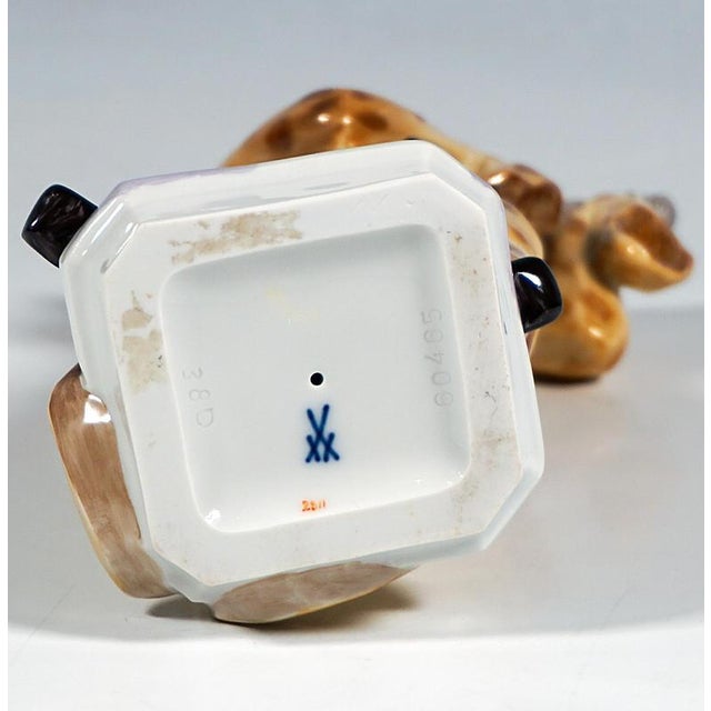 1990s Clown Orchestra Violin Player by Peter Strang for Meissen, 1994 For Sale - Image 5 of 6