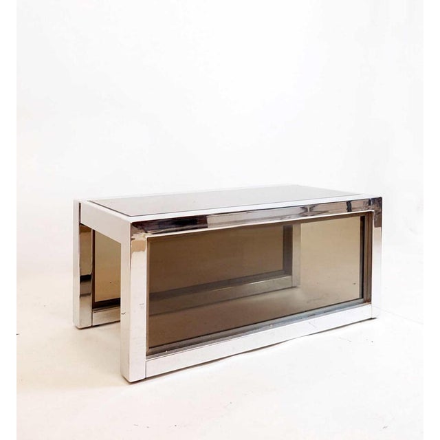 Coffee or Side Table attributed to Belgo Chrome / De Wulf, Belgium, 1960s For Sale - Image 11 of 11