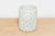 Rustic Handmade White Glass Mosaic Votive For Sale - Image 3 of 6
