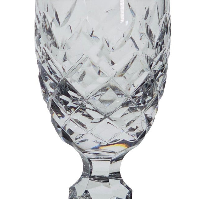 Late 20th Century Waterford Powerscourt Crystal Wine Glasses - Set of Four For Sale In San Francisco - Image 6 of 9