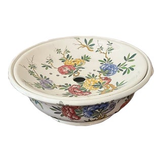 Copeland Spode 2 Piece Berry Strainer C. 1890 for T Good & Co London For Sale
