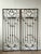 Black Vintage Regency Wrought Iron Panels - A Pair For Sale - Image 8 of 10