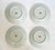 Mid 40th Century Royal Sealy “Pompadour Rose” Plates – 7½” - Set of 10 For Sale - Image 9 of 10