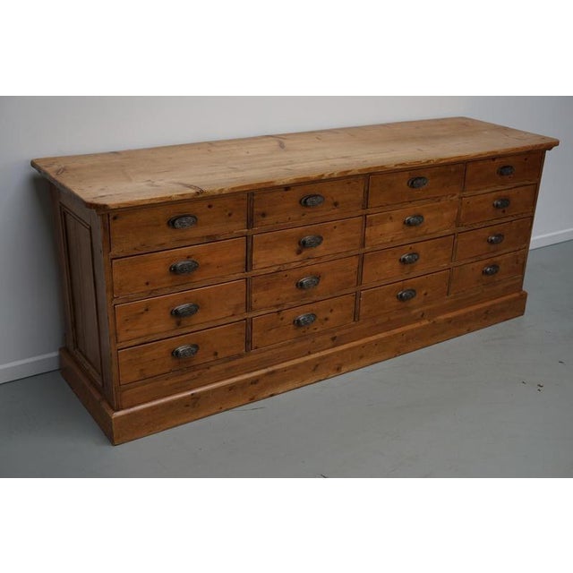 Rustic German Pine Apothecary Cabinet, 1930s For Sale - Image 18 of 18