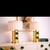 Wood Limited Edition Sideboard in Hammered Brass and Green Glass from Justfurnituress SRL For Sale - Image 7 of 9