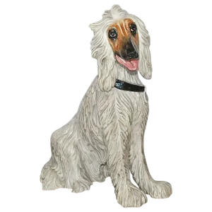 Vintage Italian Ceramic Dog Sculpture