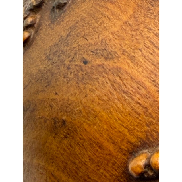 Contemporary Wood Snuff Bottle With Trees With Carvings of Trees For Sale - Image 11 of 12