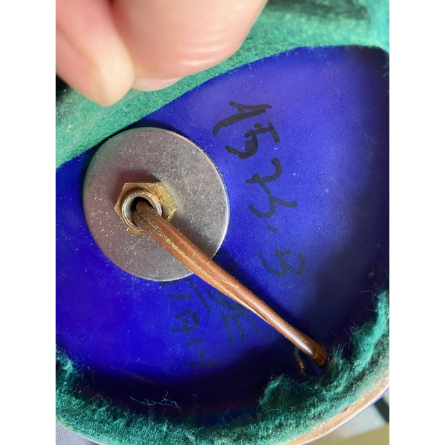 Vintage Aldo Londi Cambogia Italian Pottery Lamp for Bitossi Raymor For Sale - Image 12 of 12