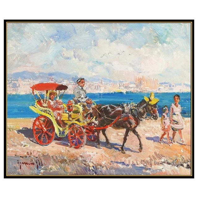 Message us to inquire about custom framing options! (Included for free with every purchase) The artwork here, "Burro Beach...