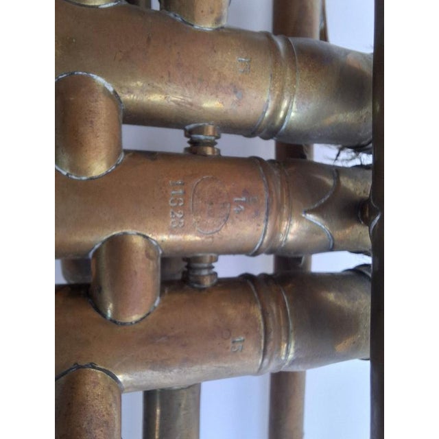 Brass Cornet in Flugelhorn Form from French J. Gras, 1940s For Sale - Image 13 of 18