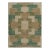 Rug & Kilim’s Oversized Piet Rug in Green and Taupe, 13x19 For Sale