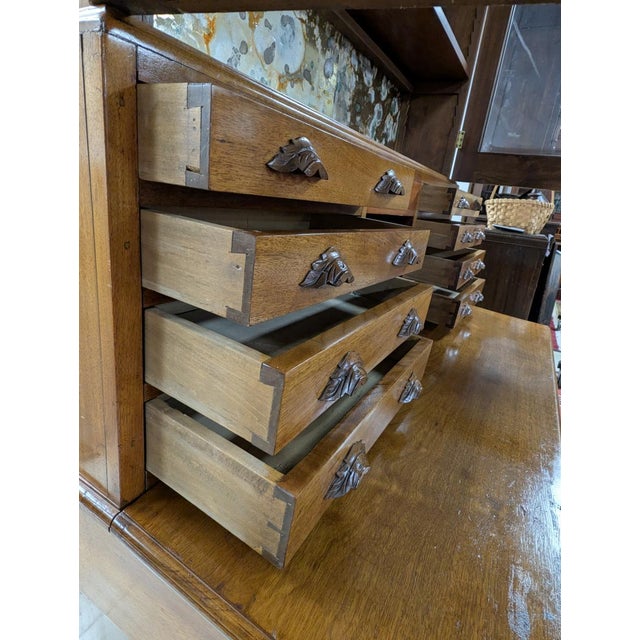 19th Century Bookcase Desk/Bureau For Sale - Image 12 of 14