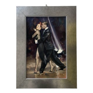 Janusz Szpyt, Dance, 2021, Oil on Canvas For Sale