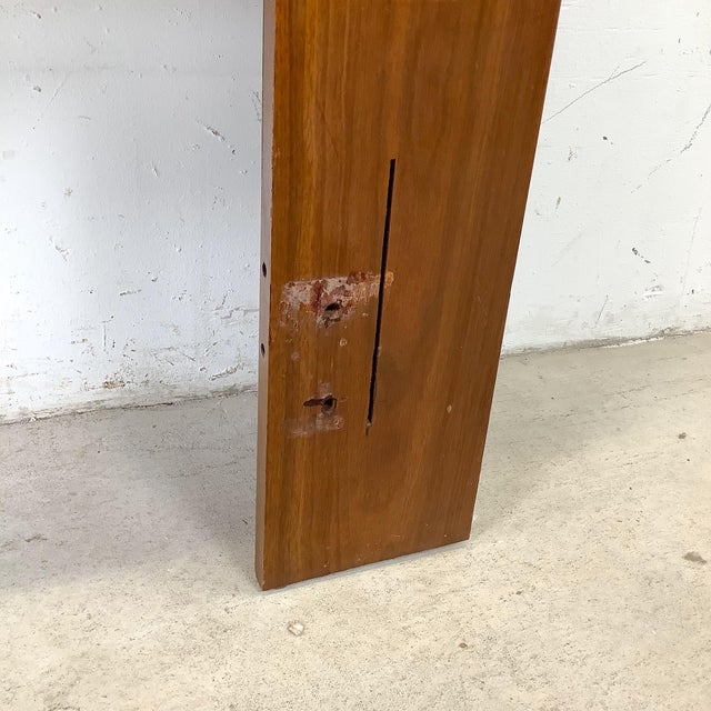 Mid-Century Modern Walnut Storage Headboard For Sale - Image 12 of 12