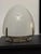 Large Vintage Table Lamp in Murano Opaline Glass and Metal in the style of Leucos and VeArt, Italy, 1970s For Sale - Image 4 of 15