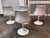 2020s Eero Saarinen for Knoll Tulip Armless Swivel Chairs, Set of Four For Sale - Image 5 of 12
