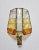 Brutalist Sconces in Hammered Glass from Longobard, 1970s, Set of 2 For Sale - Image 6 of 12